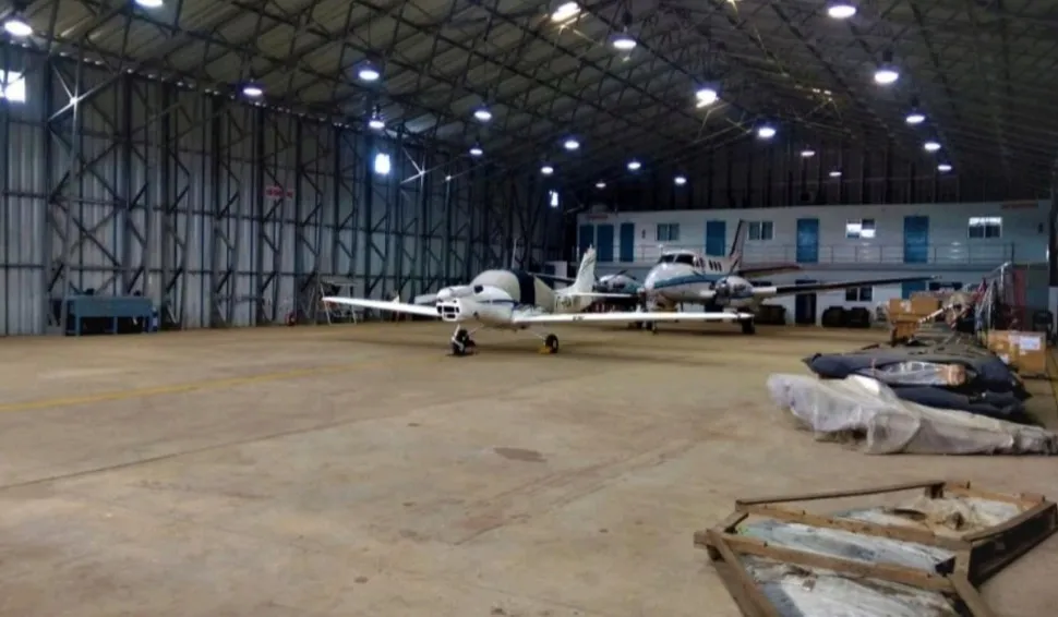 Aircraft maintenance at the Redwings MRO